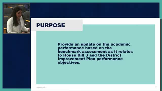 Arlington ISD midyear benchmark: students close to year‑end goals; CCMR showing strong upward trend