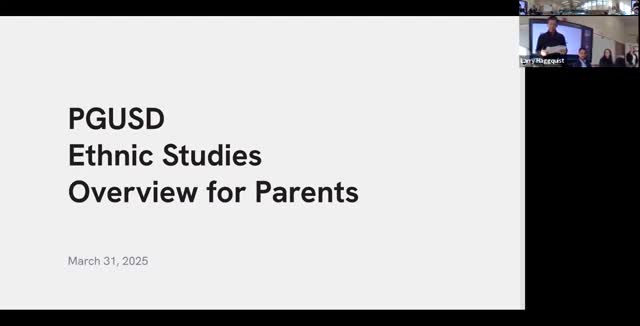 Pacific Grove Unified unveils yearlong ethnic studies course aligned with state model curriculum