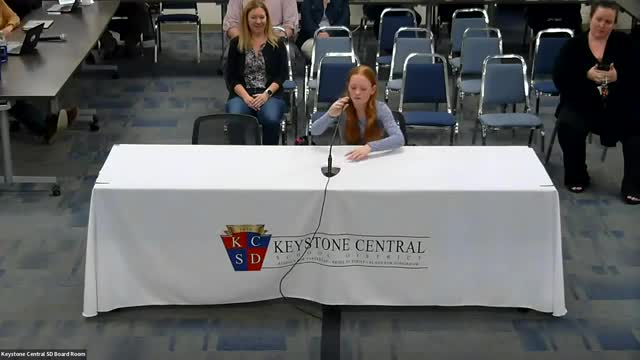 Middle- and high-school student governments report safety survey results, drama and spring activities