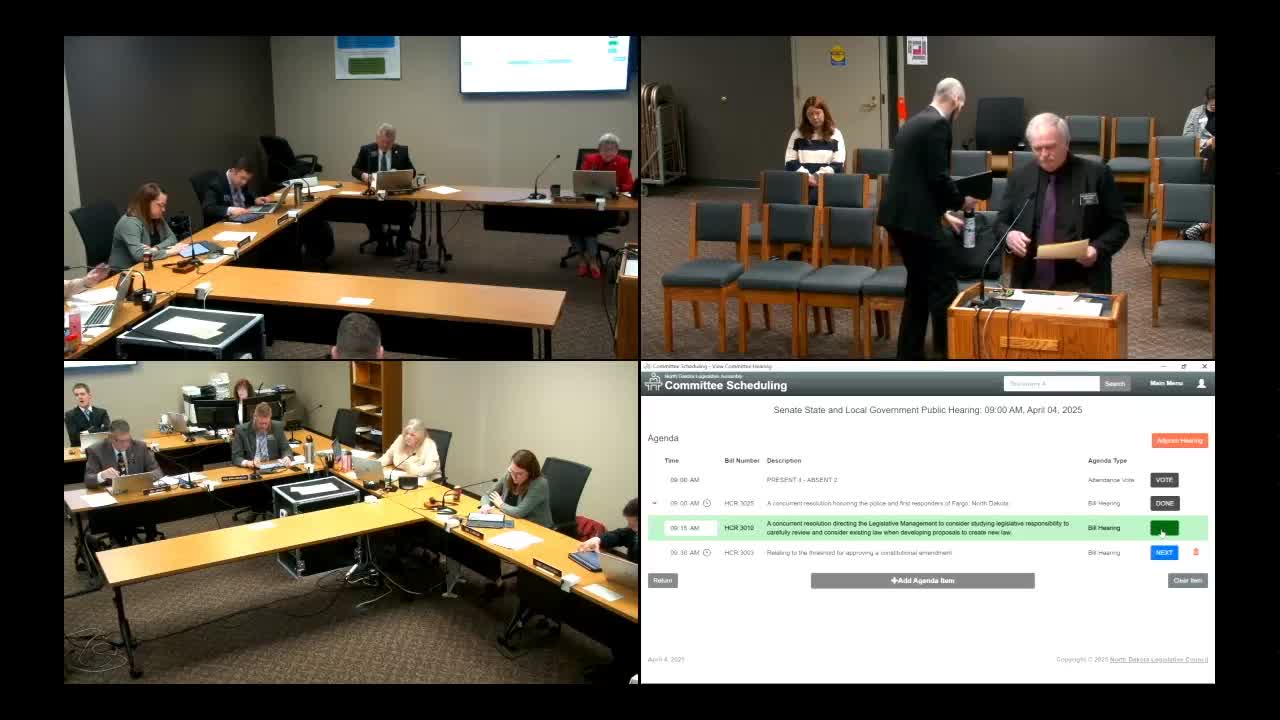Representative Wise proposes 60% vote threshold for North Dakota constitutional amendments