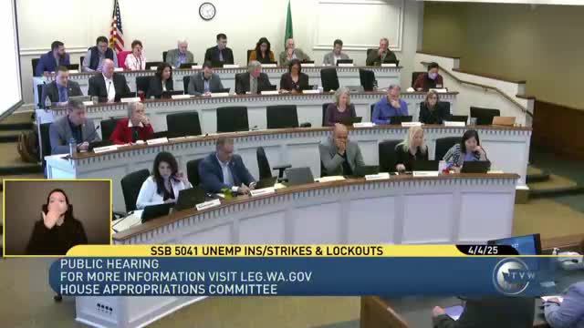 Committee hears opposition to Senate Bill 5041 affecting Washington's unemployment insurance system