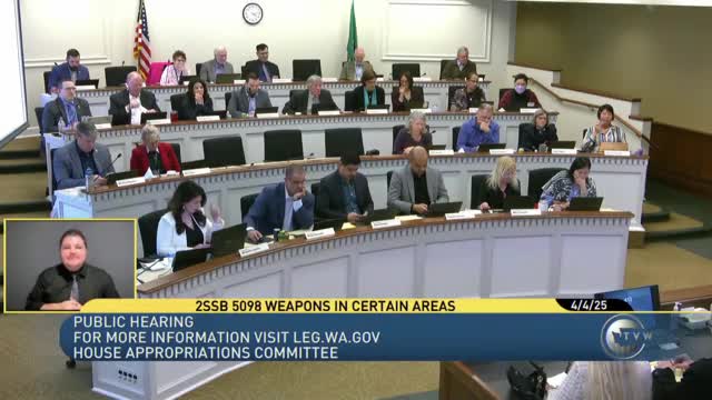 Opponents rally against Washington's Senate Bill 15 98 targeting gun rights