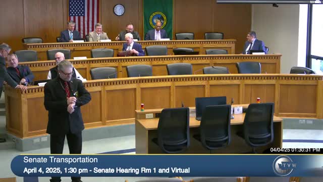 Senate Transportation Committee reviews four bills addressing public transit and speeding