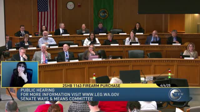 Washington committee hears strong debate on House Bill 11 63's gun control measures