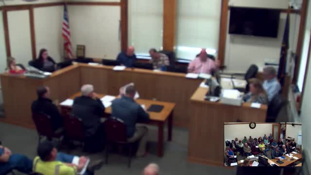 Commissioners review financing options for $337,132 oil-distributor truck already built for county use