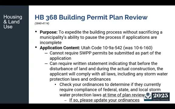 HB 368 sets firm screening and review windows: 3‑day completeness check, 14‑day review