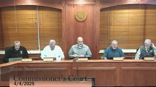 Wichita County reviews maintenance work orders; jail kitchen ventilation flagged for repairs