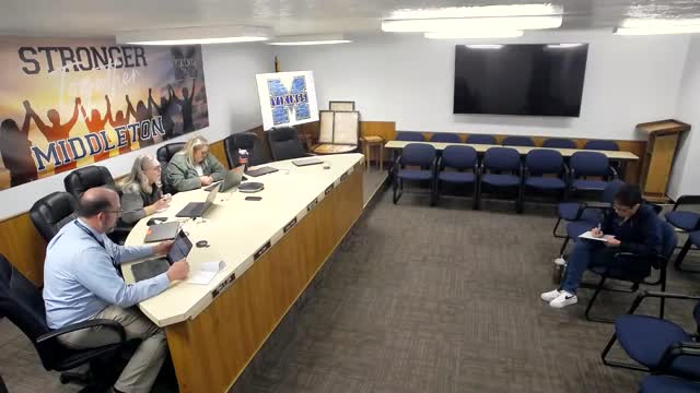 Middleton District trustees approve agenda, move into executive session under Idaho statute for personnel matters