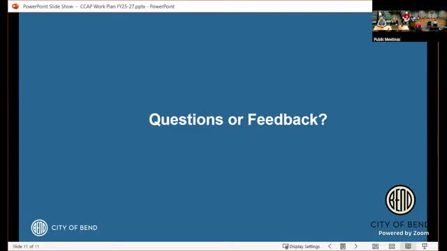 Subcommittee reviews draft response to civic assembly; members ask for more actionable work‑plan detail before sending to assembly