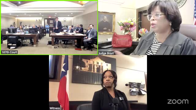 Expert witness Joan Ross details forensic video analysis techniques in Texas hearing