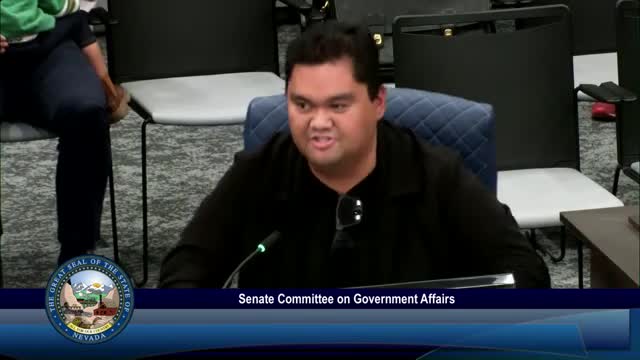 Advocates urge support for Senate Bill 156 at Las Vegas committee hearing