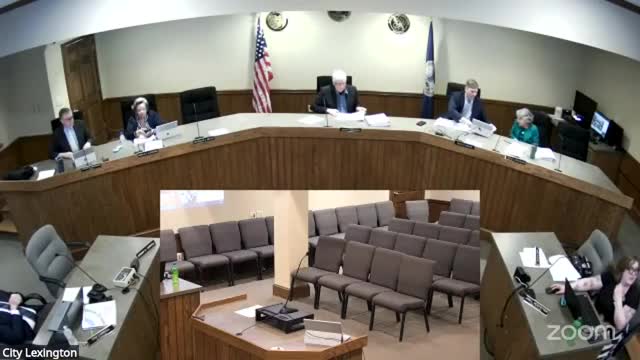 Lexington council reviews FY26 operating budget, flags interest-income risk and agency grant cuts