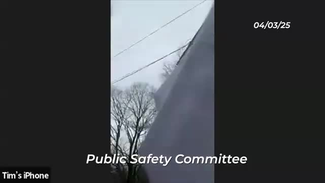 Public Safety Committee adjourns after informational updates; committee records motion and second