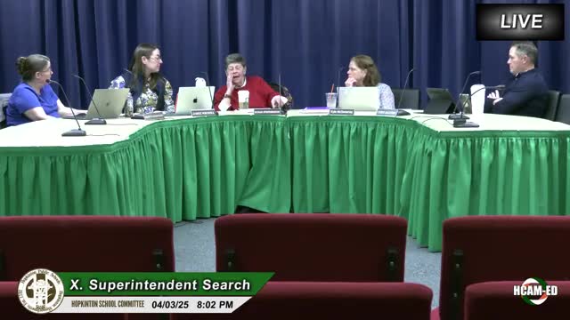 Evan wins overwhelming support during superintendent candidate site visit in Hopkinton