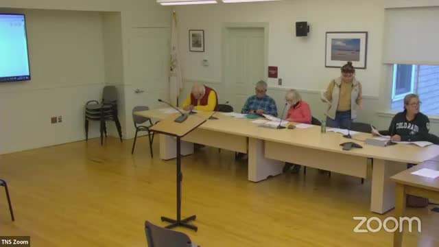 Brown University students present environmental research at conservation committee meeting