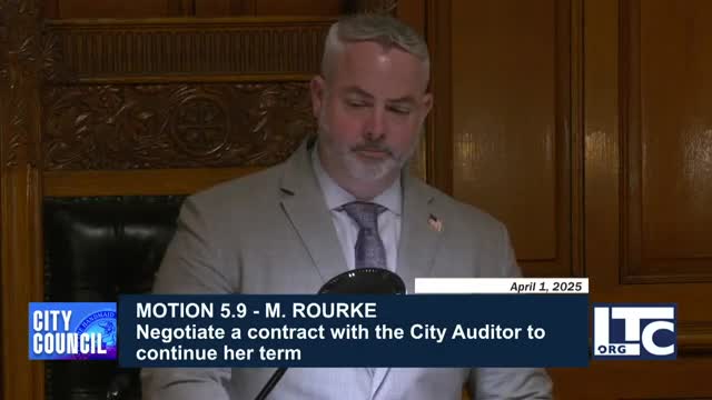City Council discusses auditor’s future; approves pothole repairs and large water loan order