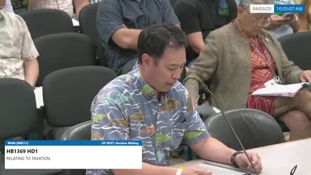 Senate Ways and Means amends broad tax-credit repeal after industry testimony on renewable fuels and energy costs