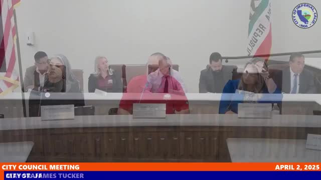 Imperial City Council approves park reimbursement, tank rehab bid, police MOU amendment and new city policies