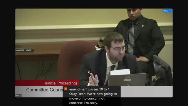 Committee sends split parole‑risk language to conference after debate over 'may' versus 'shall' in Senate Bill 181