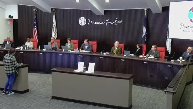 Hanover Park resident Jeremiah Lee protests abrupt removal of community tree