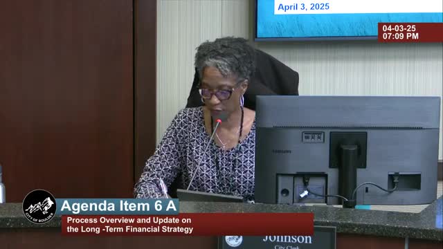 Council hears long-term financial strategy; staff recommends extending cultural tax, exploring public-realm property tax and vacancy charge