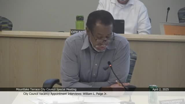 Candidate highlights community engagement and leadership for Mountlake Terrace council position