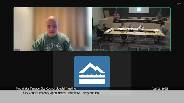 Mountlake Terrace Council candidates emphasize teamwork and economic growth in interview