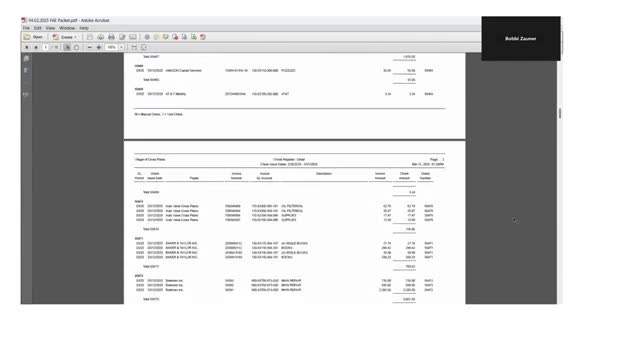 Committee probes recurring small purchases, requests budget summaries and quarterly reports