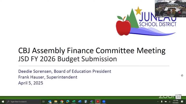Juneau School District presents FY 26 budget emphasizing student programs and enrollment strategies