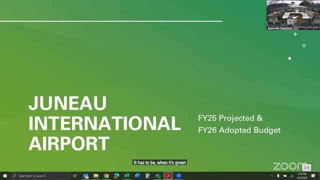 Juneau Airport Board reviews flat budget amid staffing changes and project completion