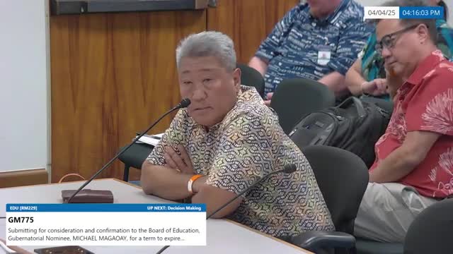 Senate committee challenges board nominee's preparedness and commitment to transparency