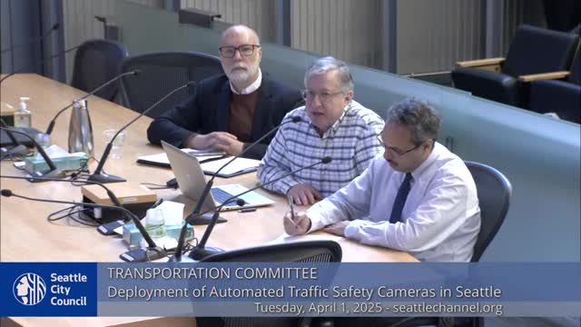 Seattle council members support non-school speed camera deployment to combat street racing
