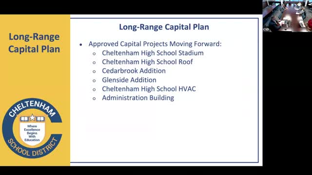 Cheltenham SD: stadium work to begin June 1; Glenside classroom addition and other projects advance