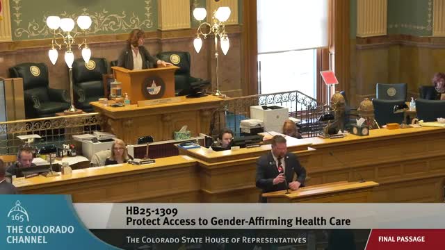 Colorado House debates controversial House Bill 1309 amidst intense partisan conflict