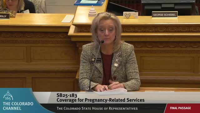 Colorado lawmakers debate Senate Bill 183 funding abortion with taxpayer dollars