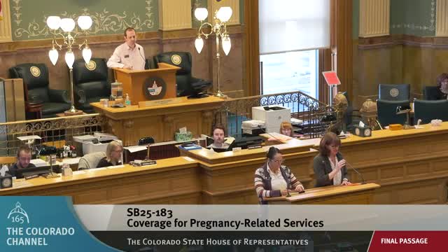 Colorado House passes Senate Bill 183 affirming abortion rights amid heated debate