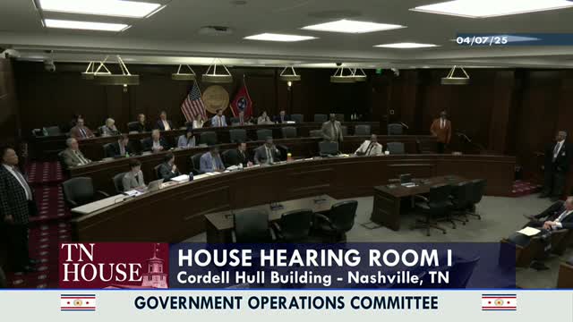 Chairman Clemens questions voting disruption during House session