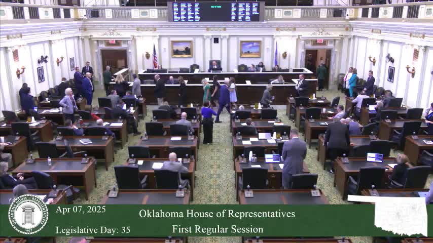 Senate Bill 585 reassigned from Appropriations to Rules on House floor