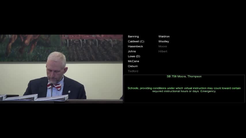 Panel approves limits on school "virtual days," drawing debate on local control and four-day weeks