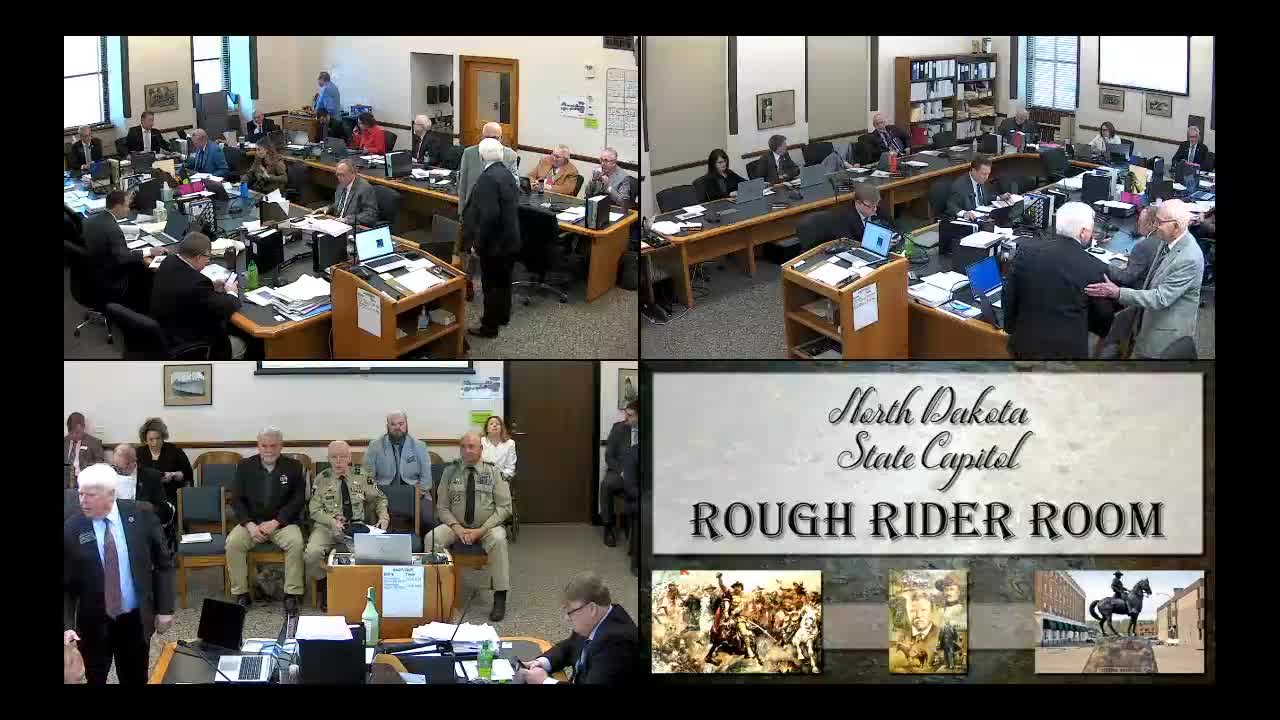 House Appropriations Committee reviews Senate Bill 2265 for veterans' families support
