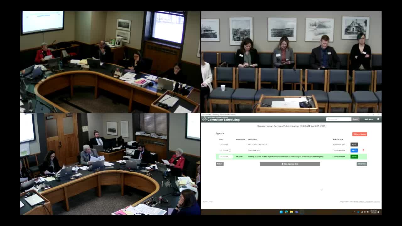 Senate committee debates juvenile justice reform and parental rights bill amendments