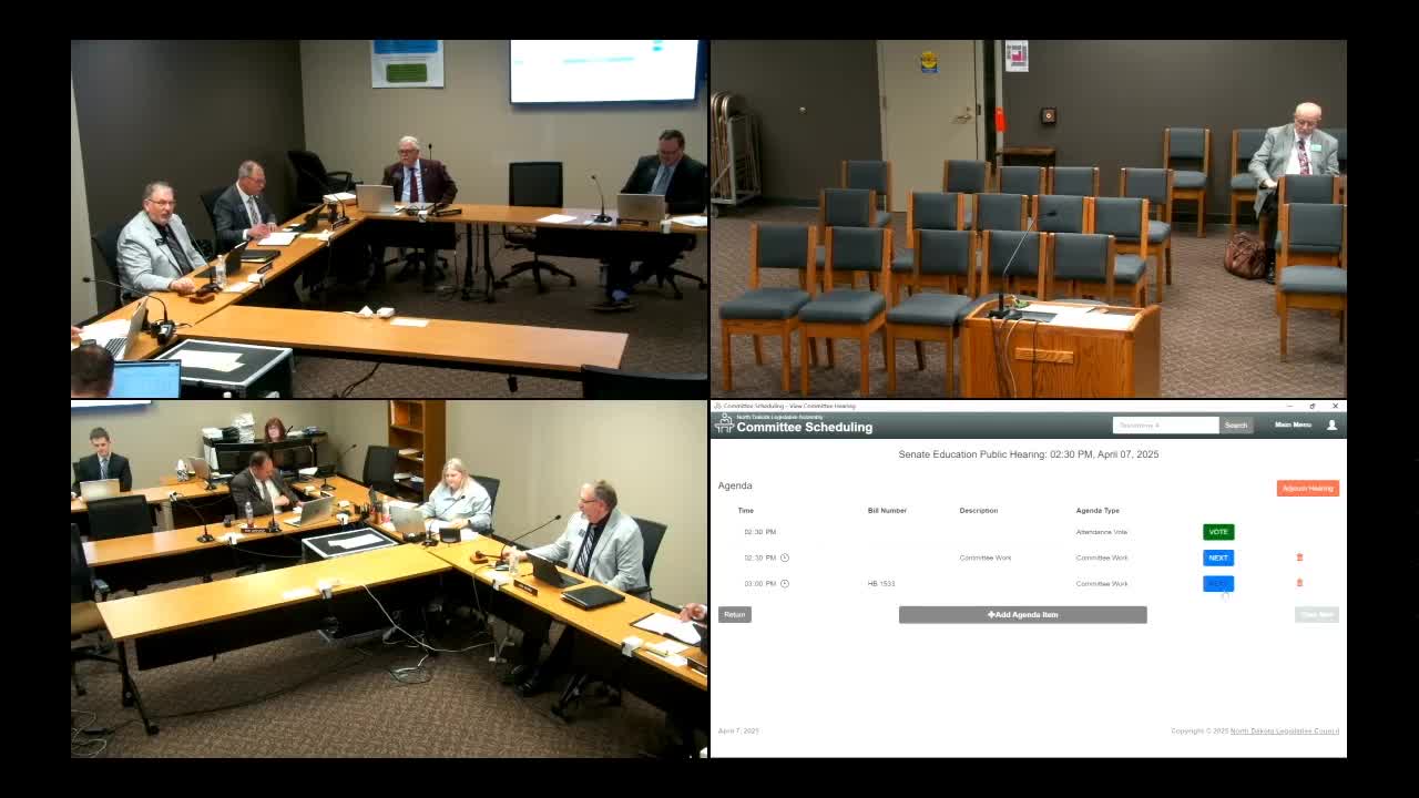 Senate committee approves amendment to House Bill 15 33 on financial literacy education