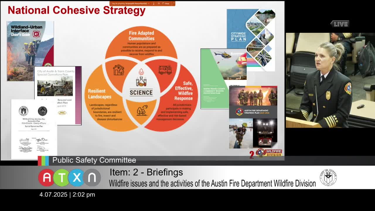 Austin updates wildfire evacuation plans to enhance community safety and response