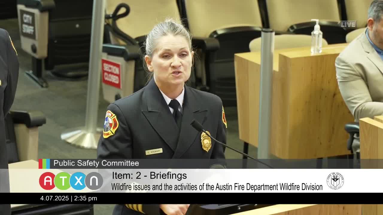 Fire Chief outlines proactive wildfire measures and evacuation strategies for vulnerable neighborhoods