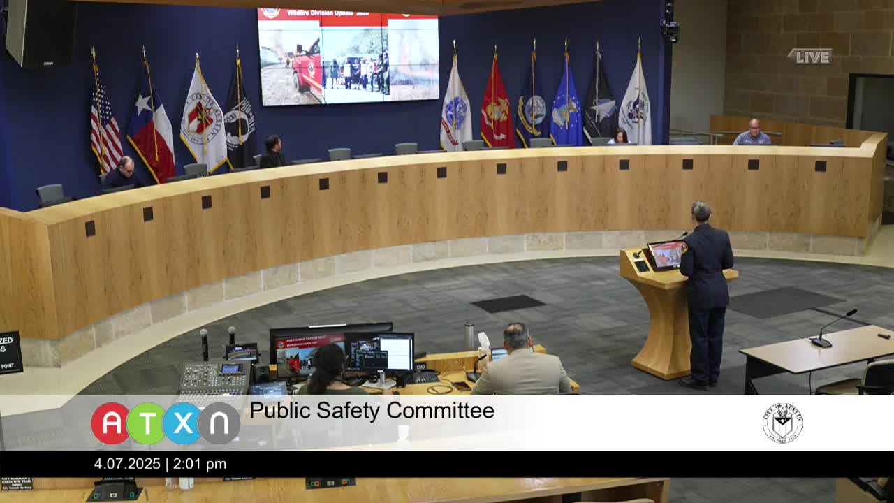 Austin Fire Department outlines wildfire strategy, stresses home hardening and evacuation planning