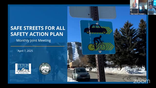 Jackson and Teton County direct staff to prepare SS4A implementation grant application, prioritize South Park and Snow King projects
