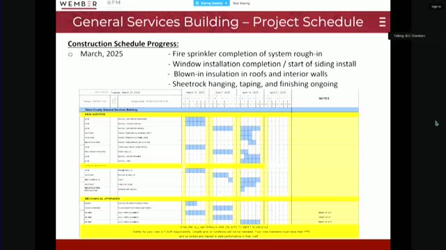 Justice Center project on schedule; county team to move from schematic design to design development