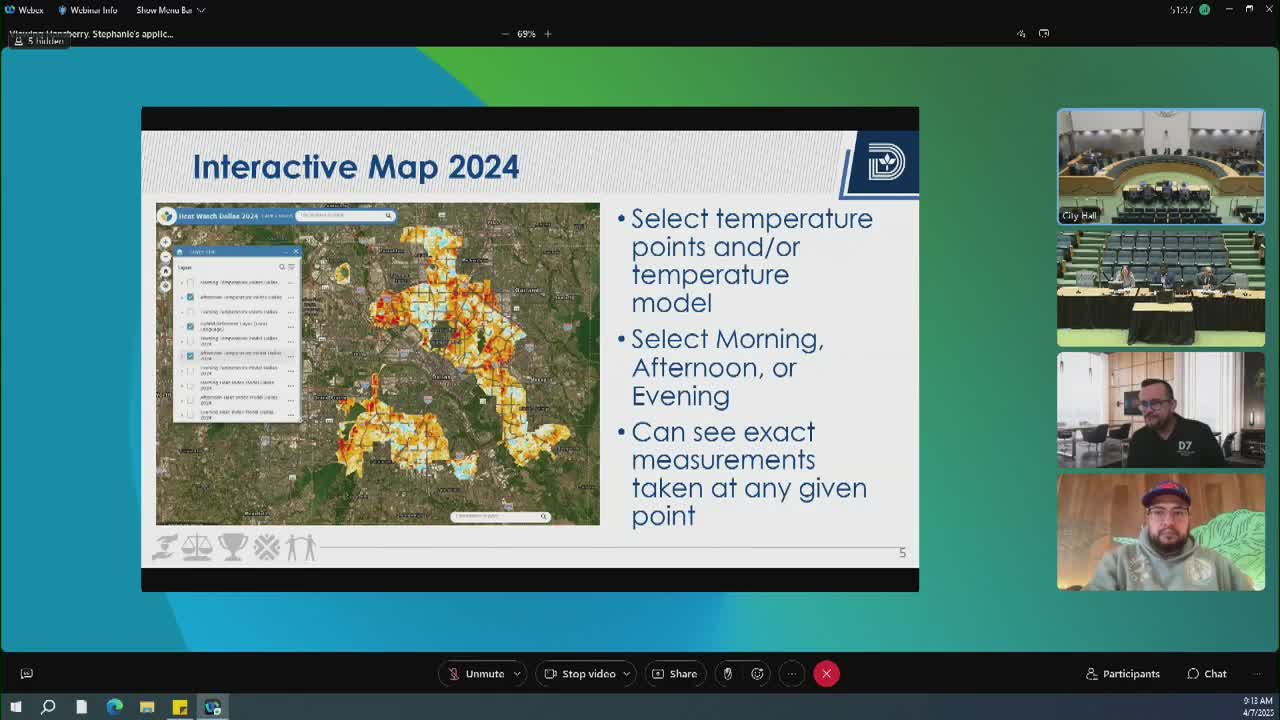 Dallas officials present heat mapping data for environmental justice initiatives