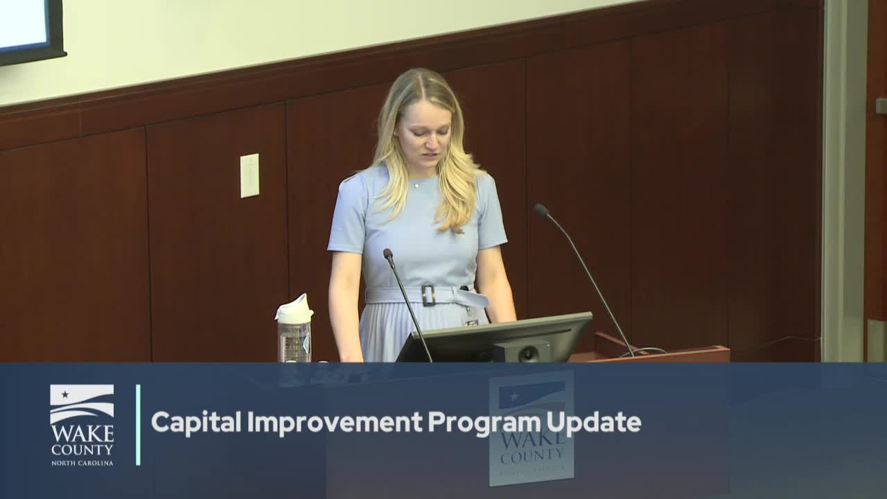 Wake County outlines seven-year capital planning for infrastructure projects