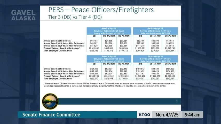 Retirement meeting outlines benefits for peace officers and firefighters in PERS